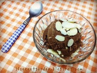 雙重朱古力果仁豆奶雪糕 double chocolate & nuts soy ice cream