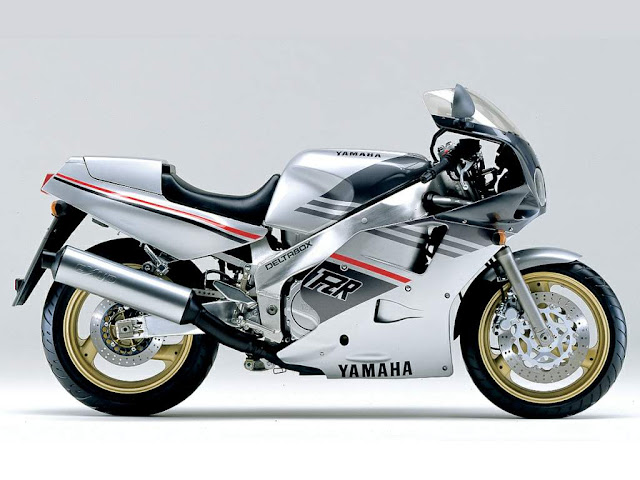 Yamaha FZR1000 Front look