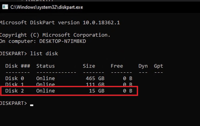 حل مشكلة the system cannot find the file specified عند فورمات usb أو تغيير الحرف الخاص بها