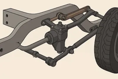 Steering box braces and frame flex—how they work, why they matter.
