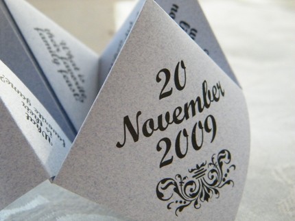  find fun and unique wedding favors place cards menus and programs