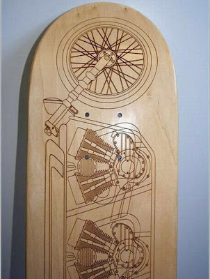 Laser wood engraving