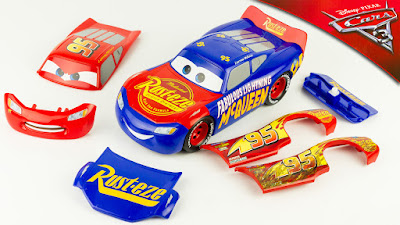 cars 3 fabulous lightning mcqueen transformable super héros et compagnie jouets