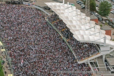 foto aerea del estadio de colo colo