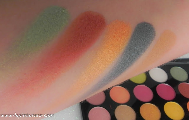 Paleta Exhilarate swatches 05