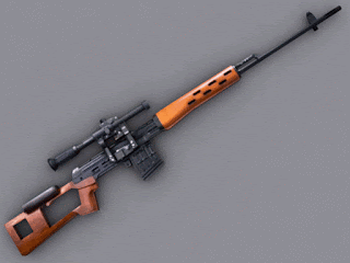 Dragunov SVD  -  Sniper Rifle