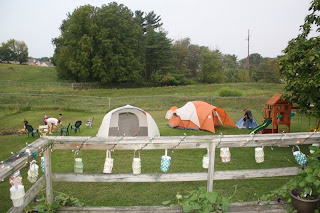 camping party ideas girls
 on Broken Treasures: Camping Birthday Party