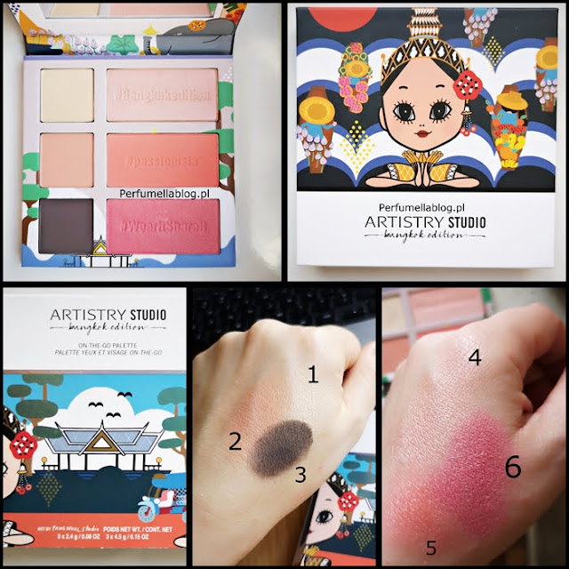 recenzja artistry studio bangkok edition paleta