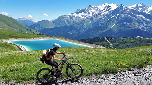 vttae sous le col du Joly, randonnée vtt aux Contamines-Montjoie