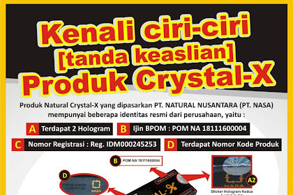 Segera Kenali Ciri-Ciri Obat Crystal X Yang Asli