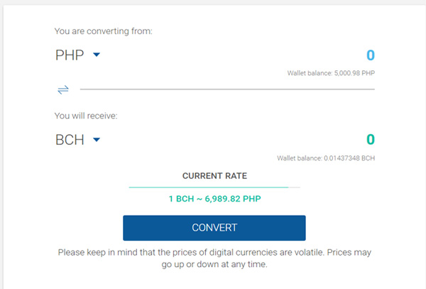 How to Buy Bitcoin Cash [BCH] using fiat currency in Philippines
