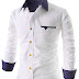 IndoPrimo Men's Cotton Casual Shirt for Men Full Sleeves