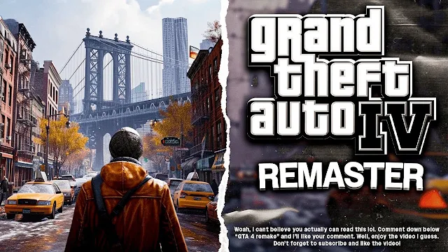 GTA 4 NEW 2024 Remastered Mod Download