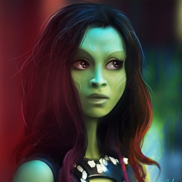 Gamora Fan Art Wallpaper