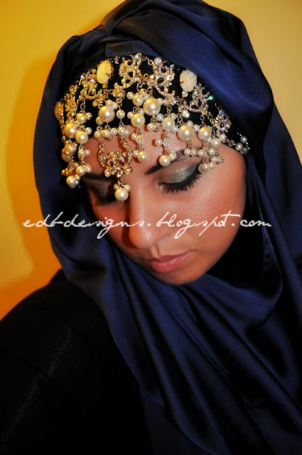 arabian wedding headpieces