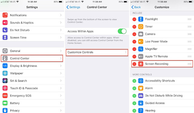 How to record iPhone screen with and without sound