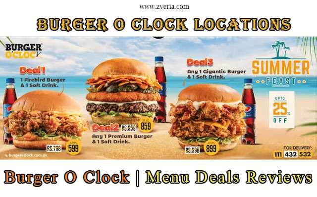 Burger O Clock | Menu Deals Reviews