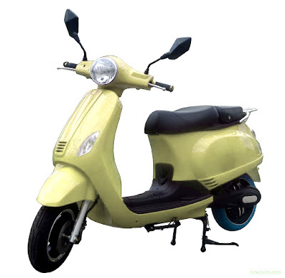 moto electrica blanca modelo jazz