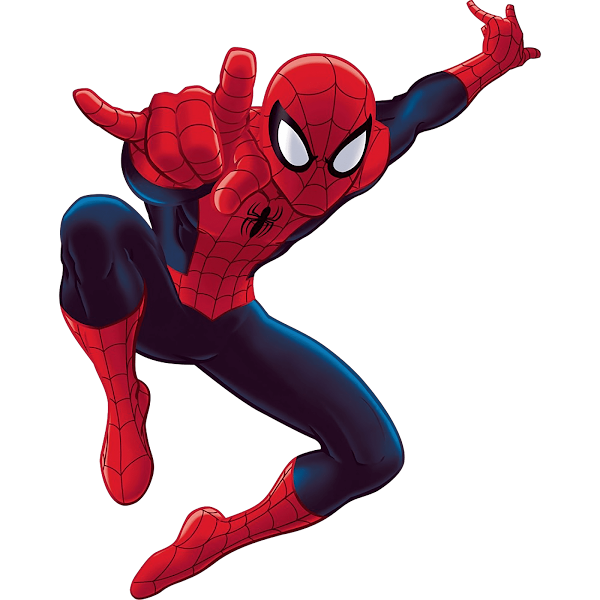 clipart renders hombre araña fondo transparente gratis