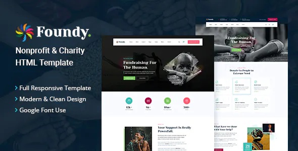 Best Nonprofit Charity HTML Template