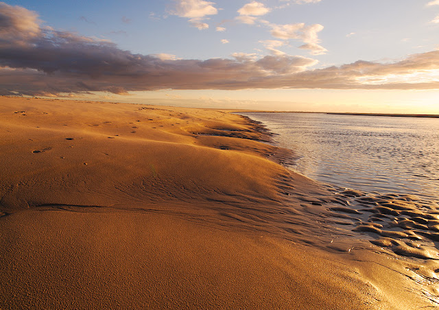 Sonnenuntergang am Strand