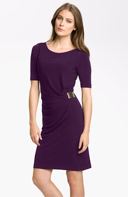 Short Jersey Sheath Dress