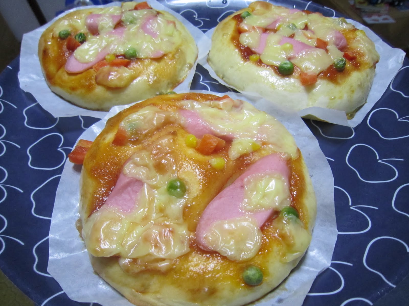 Our Love Story ~::: Pau frozen & Mini pizza