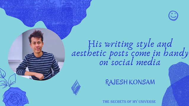 Rajesh Konsam | Testimonials | The Secrets of My Universe | Dhiraj Sindhi | Indian Book Blogger | Book Reviews