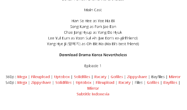 Drama Korea Nevertheless