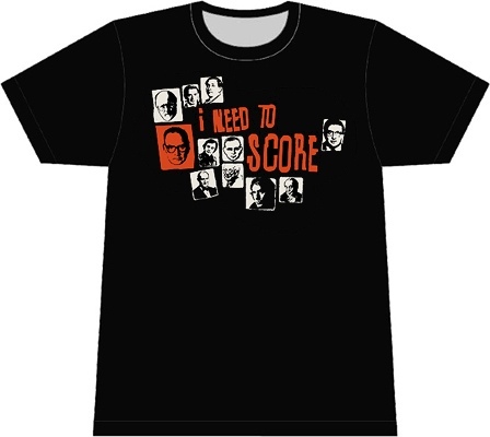 Finally a film music T-shirt that doesn't look dorky.