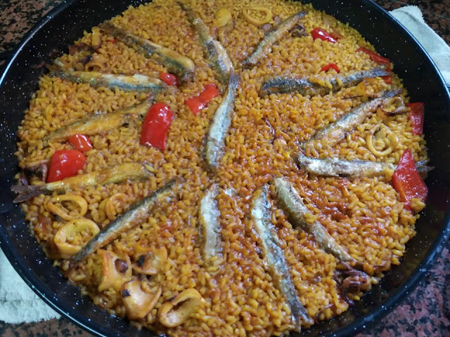 ARROZ Y BOQUERONES