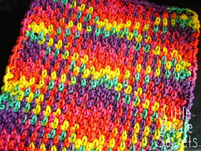 this cool pattern You never know what kind of pattern variegated yarn