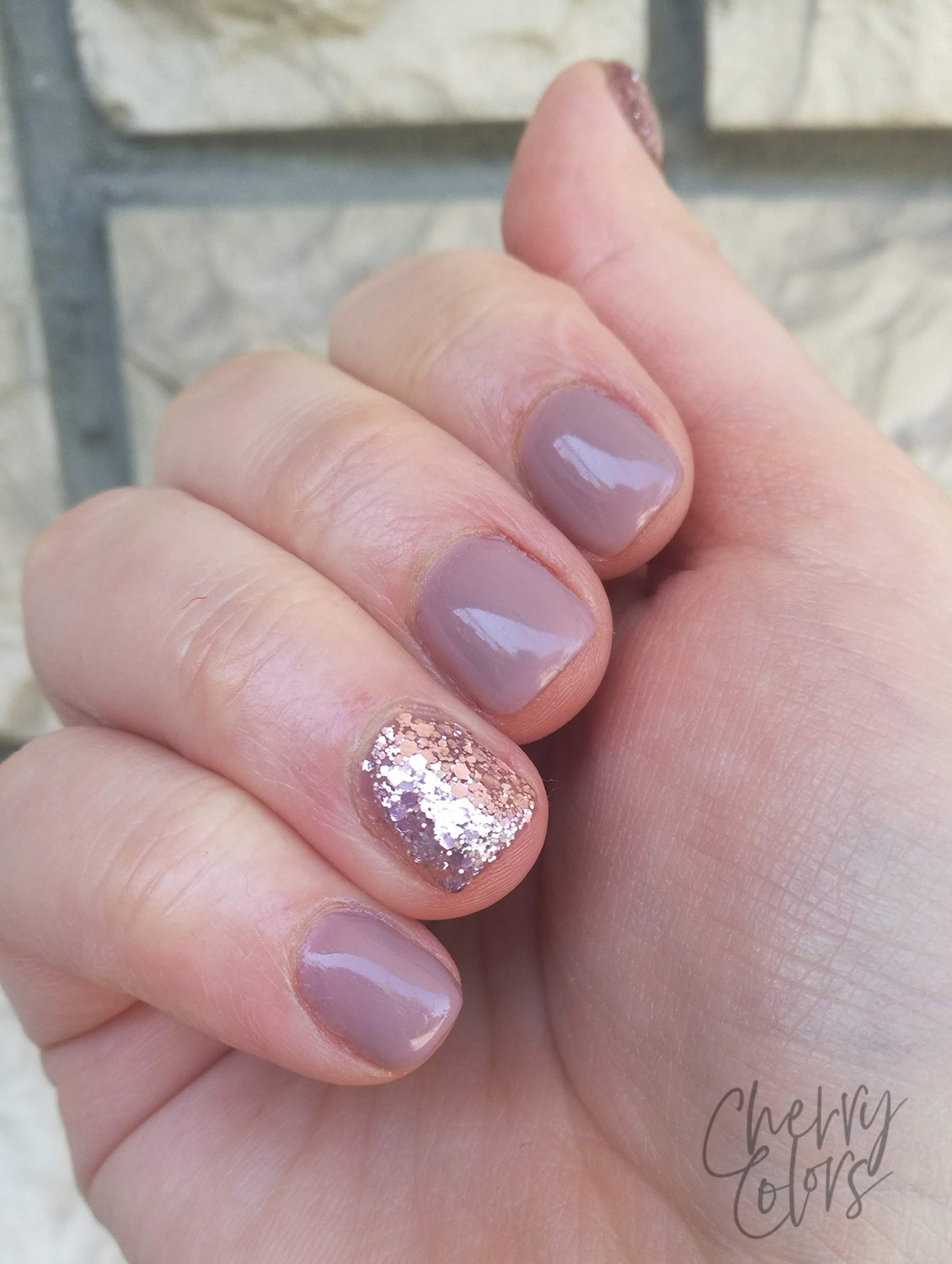  BORN PRETTY Pink Sequins Glitter Gel