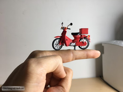 Mô Hình Xe Honda Cub 1/32 Aoshima 4