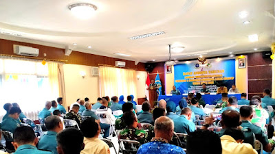 Bagun Usaha Mandiri Yang Handal, Primkopal Lanal Cilacap Gelar RAT Tahun Buku 2023