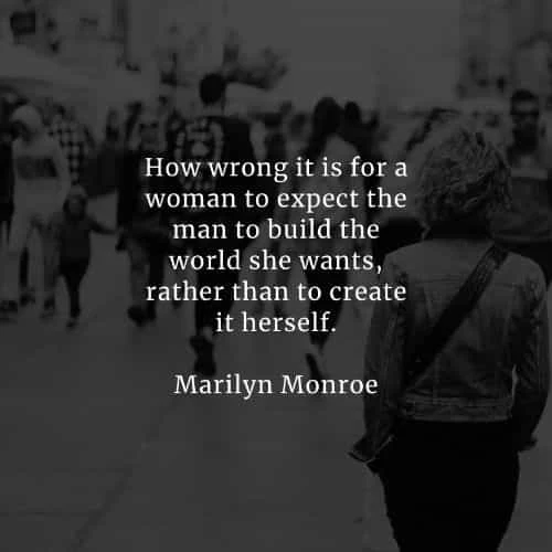 Famous quotes and sayings by Marilyn Monroe