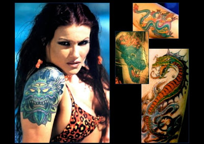 Sexy tattoos design girl 