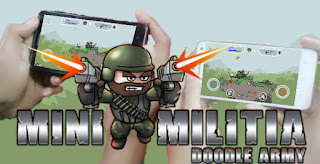 Cara Bermain Single dan Multiplayer Offline Doodle Army 2 Mini Militia