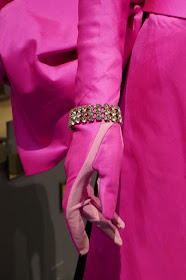 Blonde movie glove costume detail