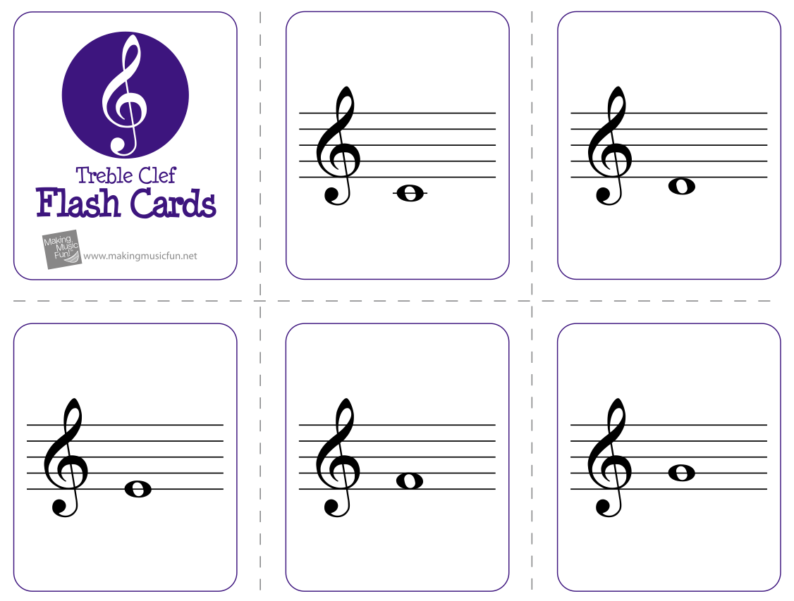Flash cards Exclusive Music