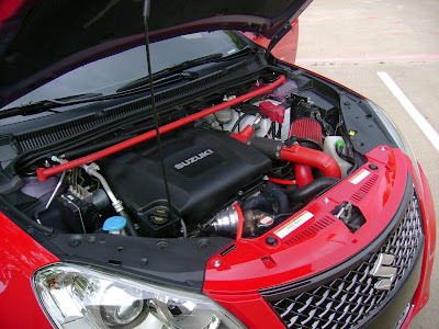 2010 Suzuki Kizashi Turbo Concept Engine View