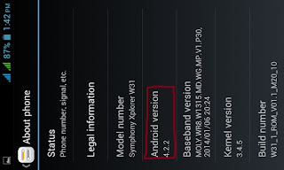 Check now which version of android is running in my phone