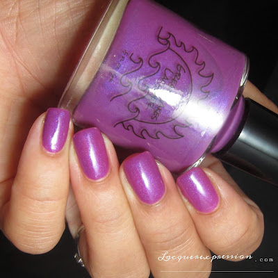 nail polish swatch of Love at Loyola by Great Lakes Lacquer