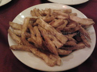 Finger Chips cheap starters at Chinese Restaurant in Kolkata