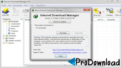 Internet Download Manager 6.25 Build 14 Full Patch