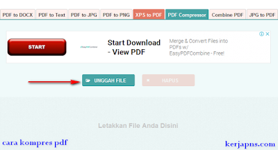 cara kompres file pdf berupa gambar kerjapns.com