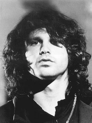 Promotional photograph of Jim Morrison during The Smothers Brothers Show in 1968