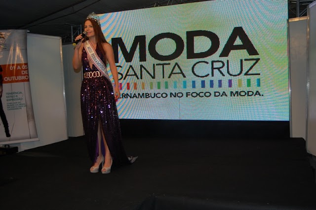 Miss Pernambuco brilha no Moda Santa Cruz