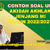 Soal AM/UM Akidah Akhlak Jenjang MI Tahun 2023 Sesuai KMA 183 