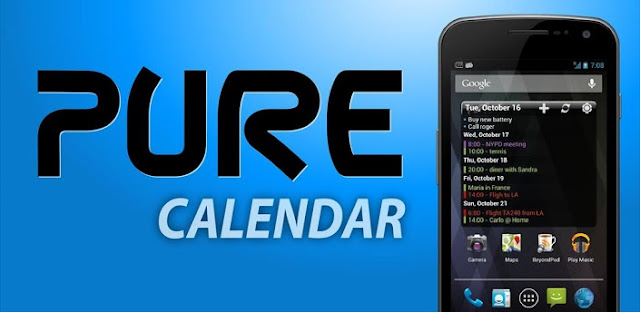 Pure Calendar widget (agenda) v3.0.4